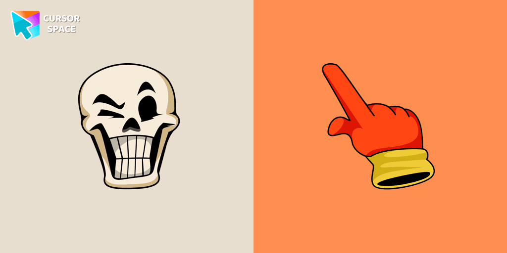 Undertale Papyrus cursor cursor pack